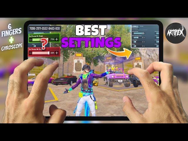 BEST SENSITIVITY AND CONTROL FOR Pubg Mobile / iPad Generations,7,8,9,Air;3,4,Mini,5,6,Pro 11