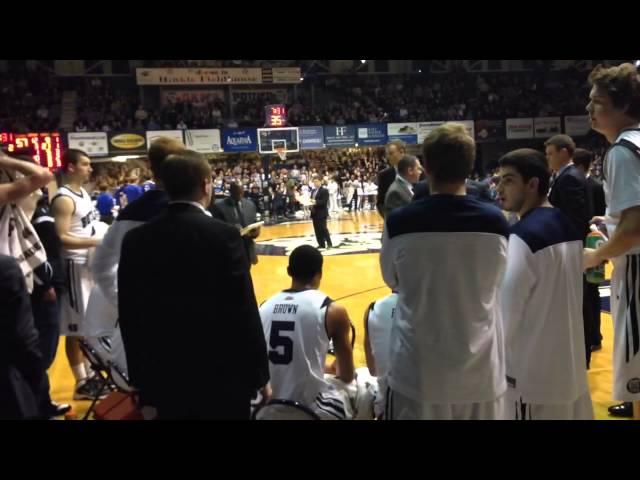 Ty at Butler basketball game