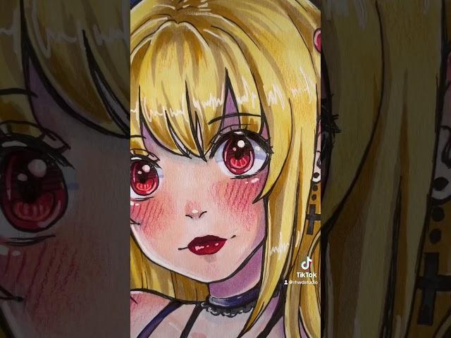 I hope you like it!!! #art #doodle #anime #misa #misaamane #deathnote #shorts #drawing #draw #love