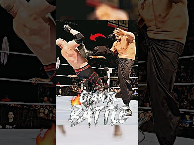Giants  Elimination Match | Mark Henry VS Khali Vs Kane Vs Viscera #edit ed