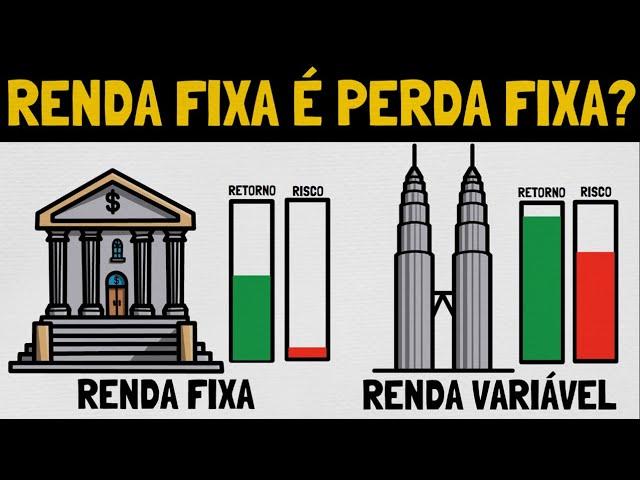 Investir em RENDA FIXA ou RENDA VARIÁVEL? - Educação Financeira Ilustrada (10/10)