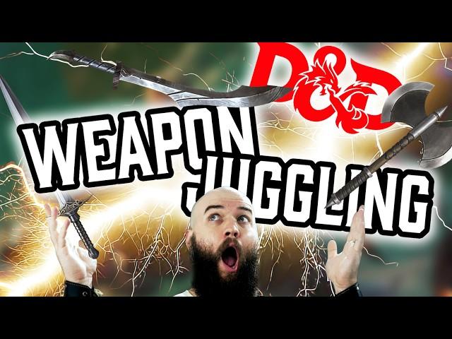 The POWER of Weapon Juggling in the DND 2024 PHB