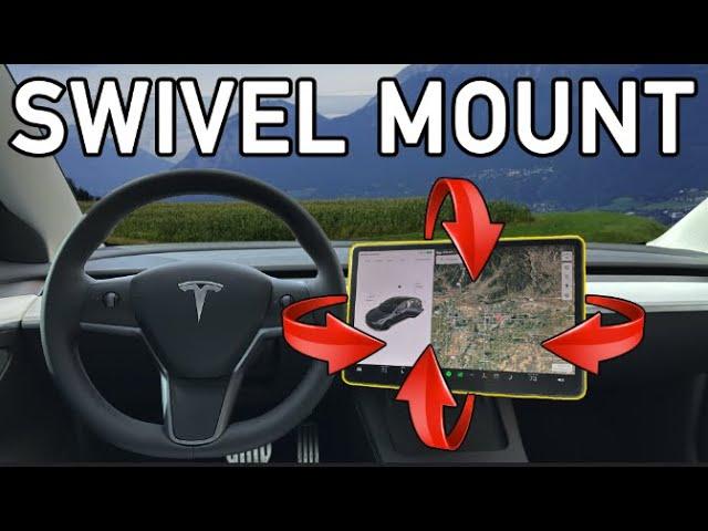 The BEST Swivel Mount for the Tesla Model 3/Y! Easy Installation!