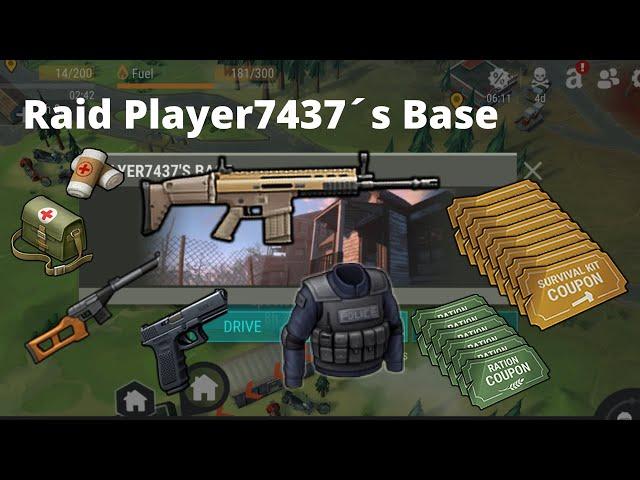 LDOE - Raid Player7437 ´s Base - (Best Loot) - Last Day on Earth: Survival