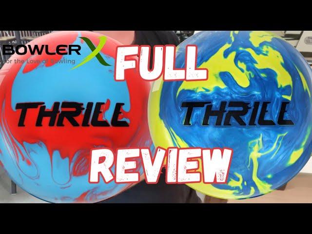 Motiv Max Thrill Solid and Pearl Bowling Balls | BowlerX Full Uncut Review with JR Raymond