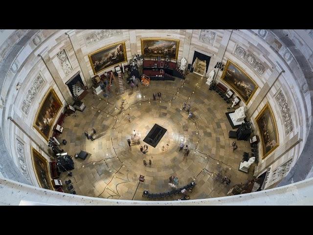 U.S. Capitol Lying in State Time Lapse