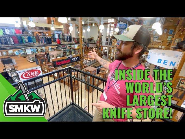 New Private Tour of The World's Largest Knife Store!