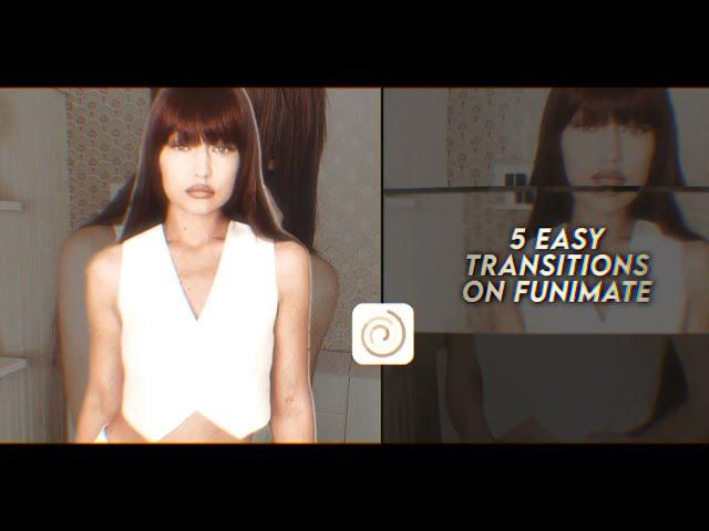 5 Free Easy Transitions Using Funimate! (#1) | Funimate Tutorial