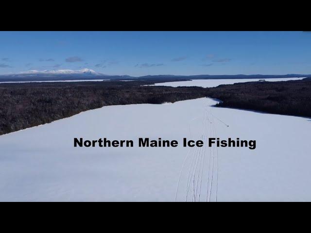 Northern Maine Ice Fishing | 2 Locations in 1 Day | Salmon + Splake + Perch