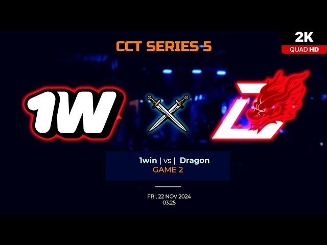 1win Team vs Dragon Esporst Club Game 2 Highlights | CCT Dota 2 Series 5 | [22-Nov-24]