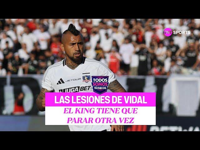  Las lesiones no sueltan a Arturo Vidal: otro golpe en su regreso  - Todos Somos Técnicos