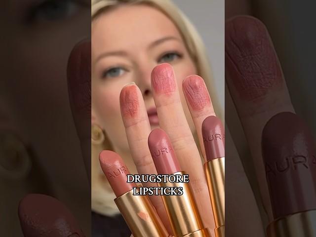 Affordable lipsticks from drugstore by aura cosmetics #lipstick #lipsticklover #lipstickqueen
