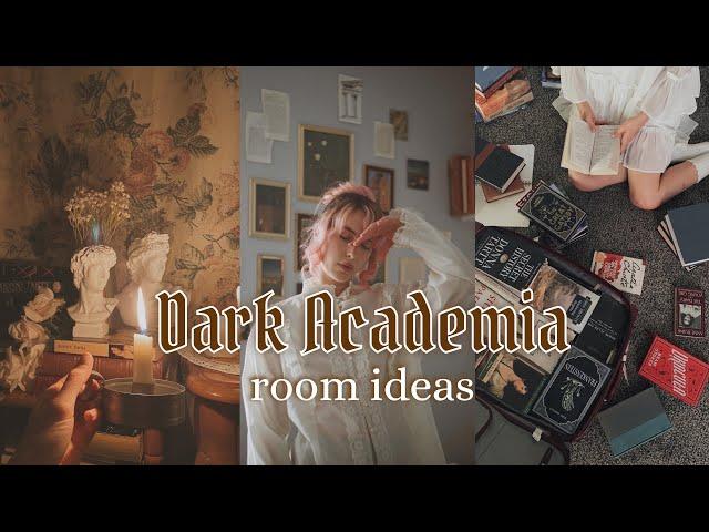 Budget-friendly ways to make your home Dark Academia 