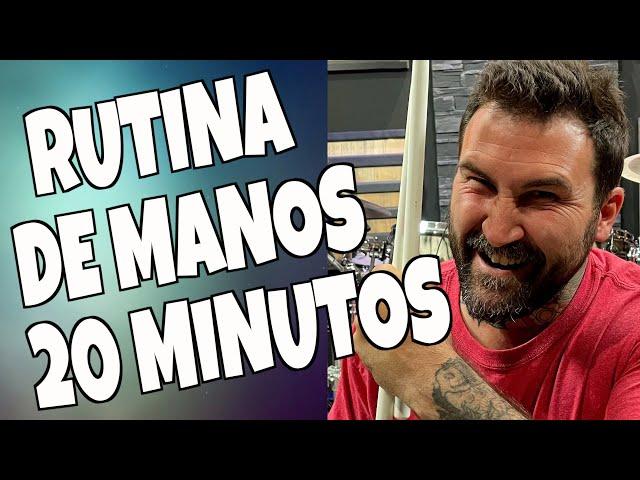 RUTINA MANOS MÁS RÁPIDAS - 20 minutos de ejercicios