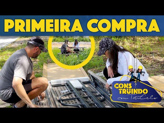 Vlog: MONTANDO JUNTOS A PRIMEIRA COMPRA PRA CASA NOVA NOS EUA | #ConstruindocomTatiCelo