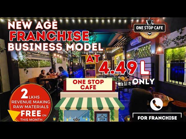 onestop cafe now offers franchise,, one store one city concept  @onestop.cafe_official #franchise