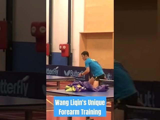 Wang Liqin's Unique Forearm Training