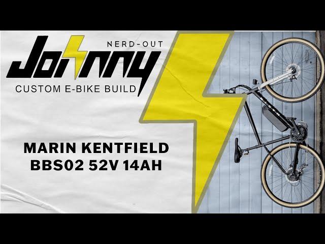 Custom E-bike Build: Marin Kentfield 1 W/ Bafang 750w BBS02 Mid Drive 52v 14ah Shark Battery