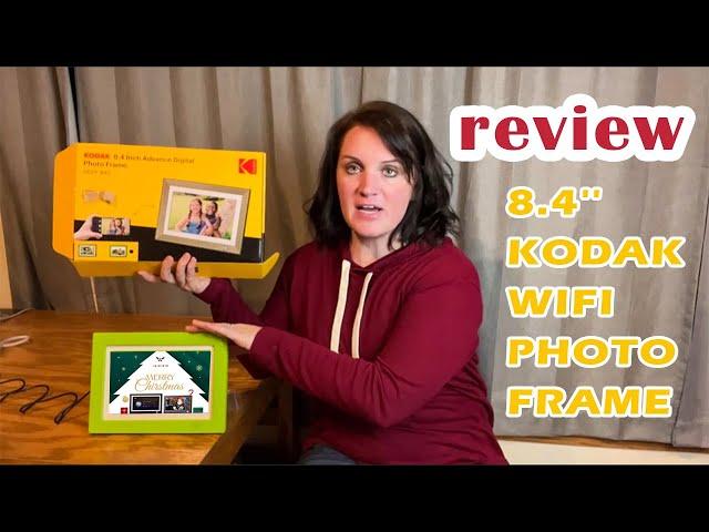 REVIEW: Kodak Wi-Fi Photo Frame - Smart Digital Photo Frame! (Touchscreen) #christams #giftideas