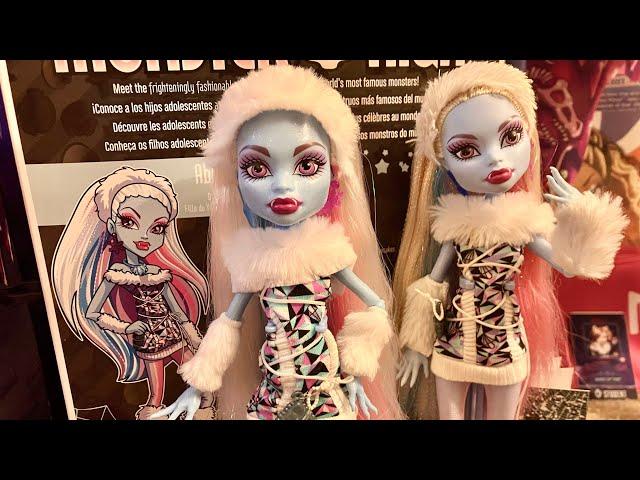 MONSTER HIGH BOORIGINAL CREEPRODUCTION ABBEY BOMINABLE DOLL REVIEW AND UNBOXING!