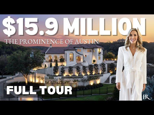 Exclusive Full Tour: Inside the $15.9M Austin Dream Castle Estate - The Prominence of Austin