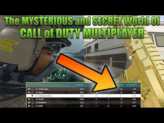 The MYSTERIOUS and SECRET World of Call of Duty Multiplayer