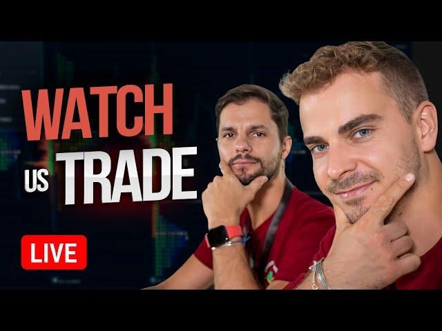 REAL-TIME Crypto and Stocks Trading Action!