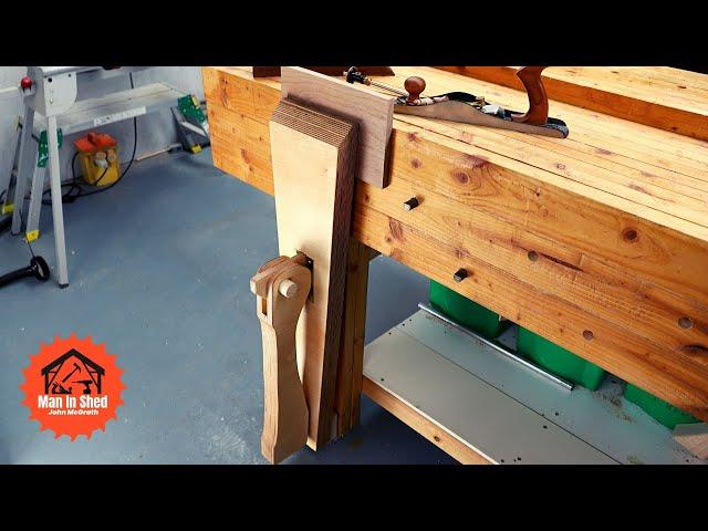 Camlock Leg Vice/Vise Part 1. Simple, Powerful. No Metal Parts Woodworking Vice! Prototype Build.