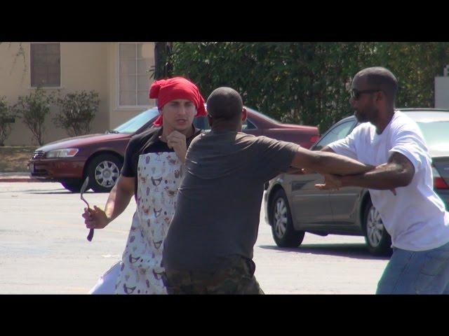 Egging Cars In The Hood Prank!