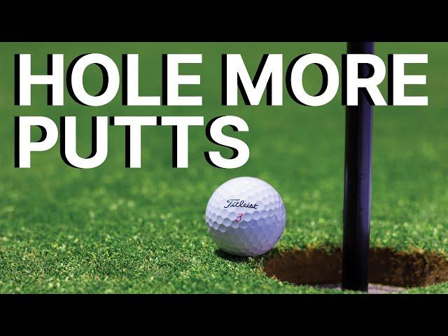 EASY WAY TO HOLE MORE PUTTS - Putting tips to improve Technique, Distance Control & Confidence