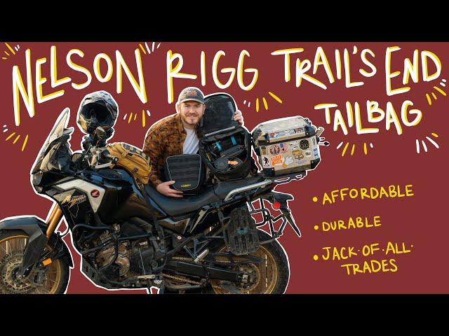 The Jack of All Trades in Motorcycle Tail Bags: Nelson Rigg Trails End Tail Bag Review