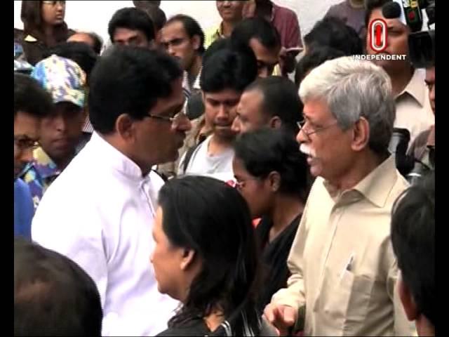 Humayun Ahmed Dead body  at airport reported & uploaded by Asma Mita