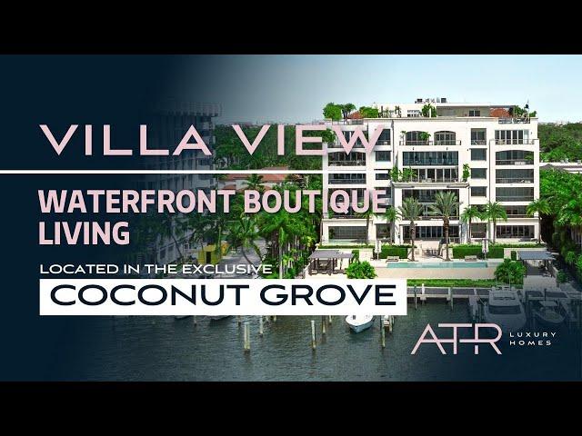 Waterfront Living Condo $5,900,000 in Residences at Vizcaya, Coconut Grove Miami