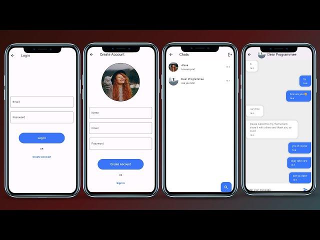 Chat App In Flutter With Firebase & Provider