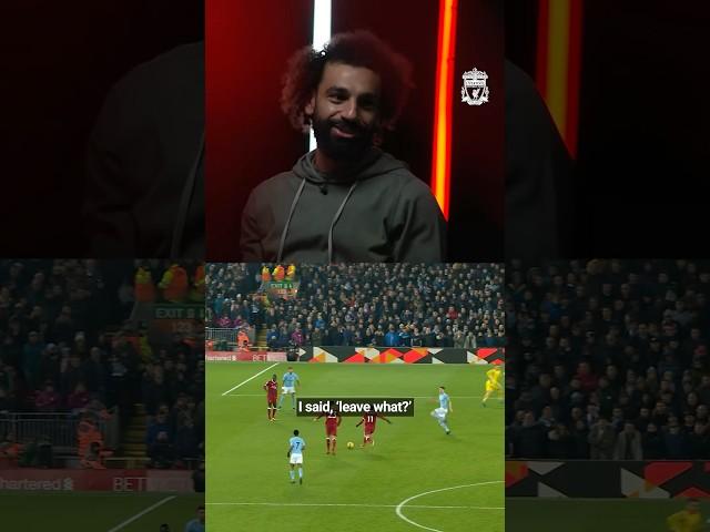 ‘He told me to leave it’  | Mo Salah vs Man City