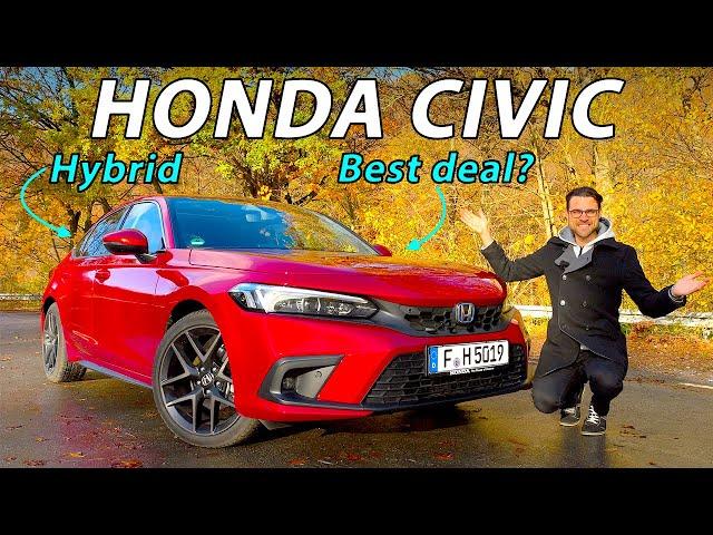 Is the new Honda Civic the best price performance car? 2023 e:HEV Hybrid driving REVIEW