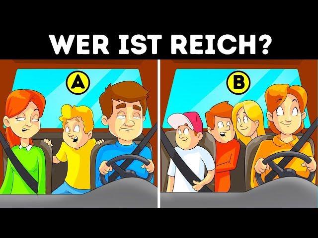 15 Schwierige Rätsel und Antworten, die dich erschaudern lassen 