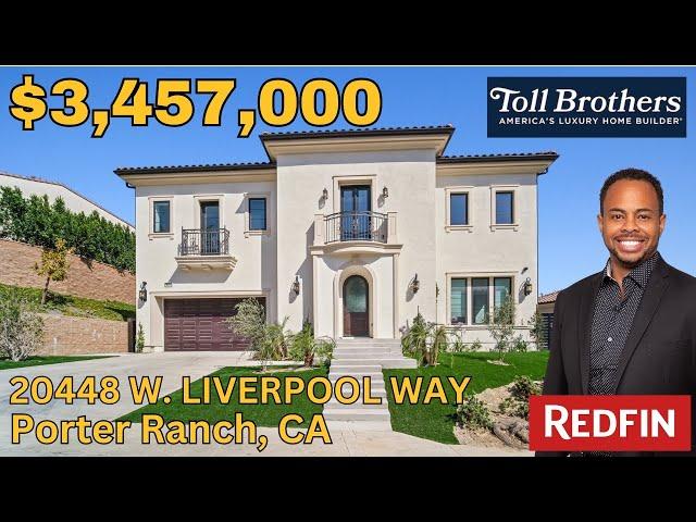 For Sale 20448 W. Liverpool Way. Home Tour in Porter Ranch | $3.457M 5-Bed, 6-Bath Luxury Living