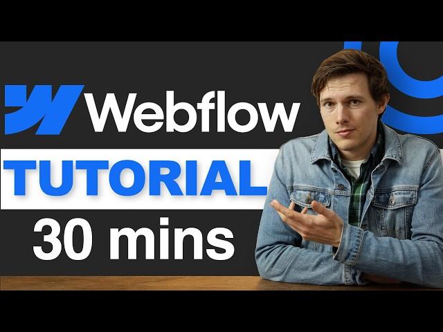 Webflow Tutorial 2024 (Make A Professional Website As A Beginner)