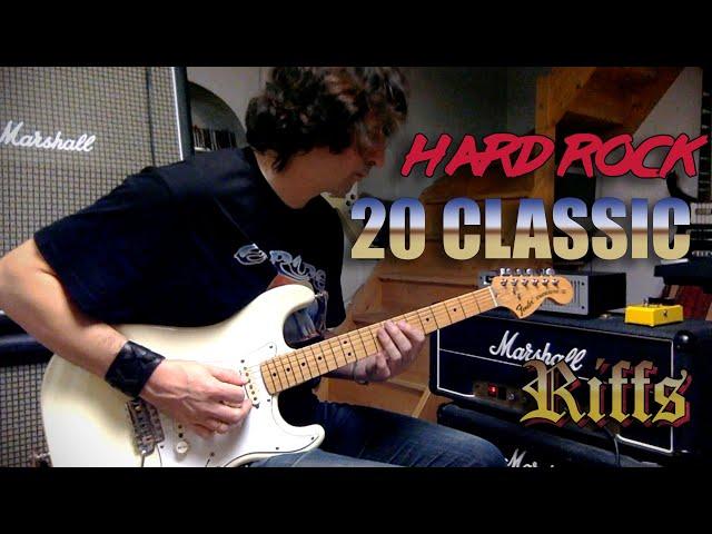 20 Classic Hard Rock Riffs