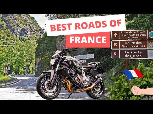 Best Motorcycle Routes of France