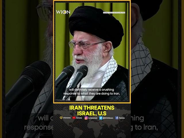 Iran's Khamenei Threatens Israel, US With 'Crushing Response' As Tensions Escalate