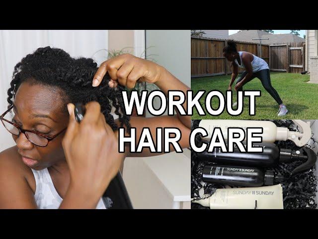 UPDATED Working out With Natural Hair: Pre and Post Workout Care | DiscoveringNatural