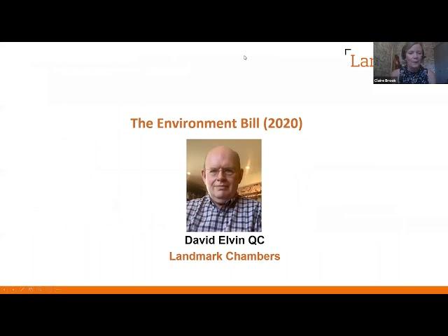 What’s happening? Environmental law in the UK from 31 December 2020 - Webinar