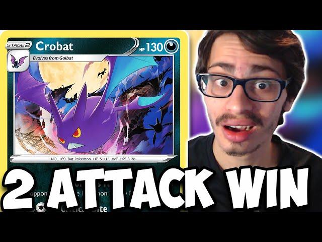 Win The Game In 2 Attacks With This Top 8 Crobat Deck!