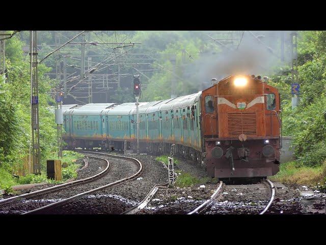 Beautiful Konkan Railways | GANAPATI Special Trains | ALCo vs EMD | Indian Railways