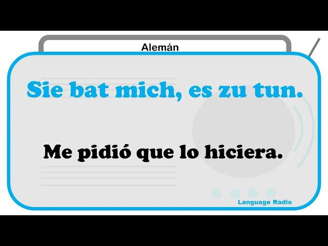 Aprenda alemán - 300 frases para conversaciones