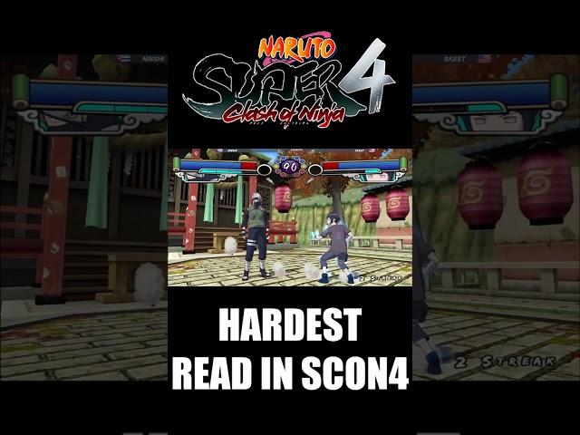 HARDEST READ IN SCON4 #tns #naruto #clashofninja #narutoshippuden #combobreaker #8ing #anime #boruto