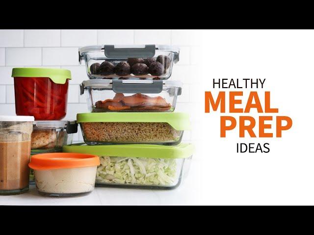 Healthy Meal Prep (Easy Recipes + Shopping List!)