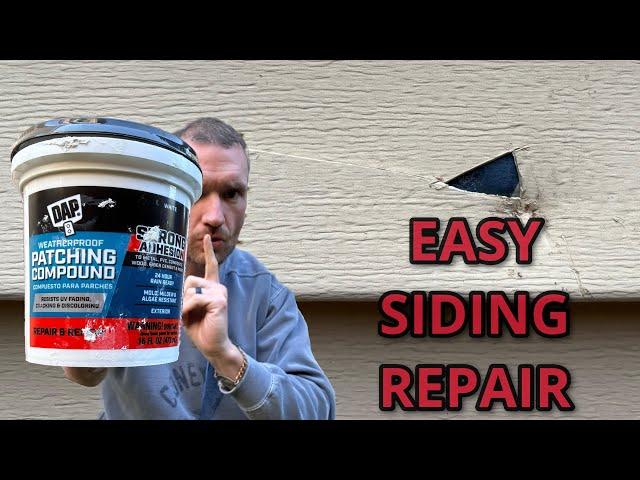 Vinyl Siding Repair DIY